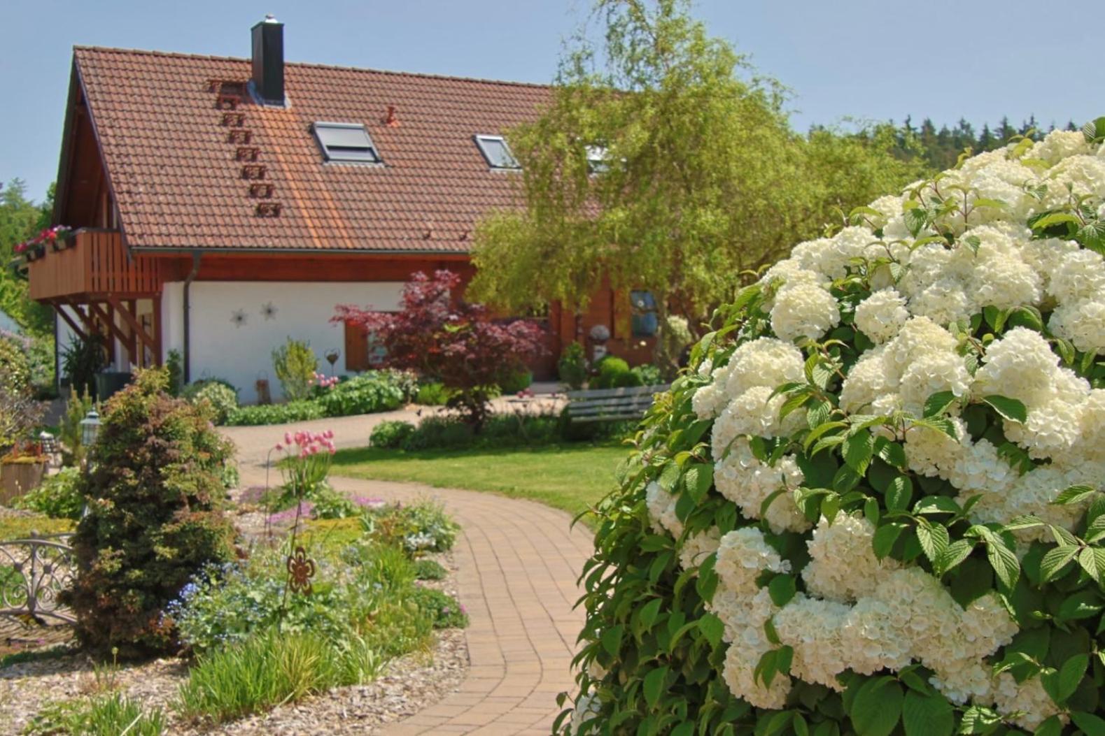 Heumanns Blockhaeuser Am Wald Hotel Pottenstein Exterior photo